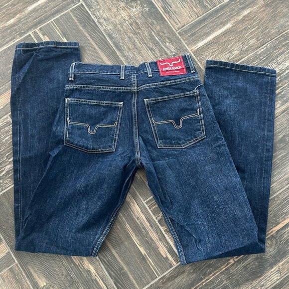 30x36 Mens James Kimes Ranch Jeans - Picture 2 of 6